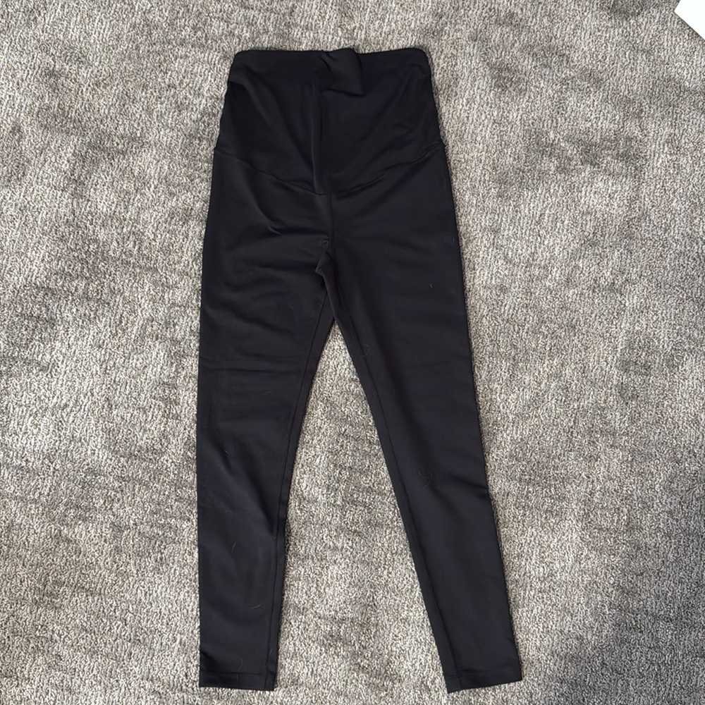 Zella Black Maternity Leggings, Size Small, Like New!